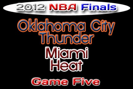 Oklahoma Sports Blog. OKC Thunder vs. Miami Heat. 2012 NBA Finals.