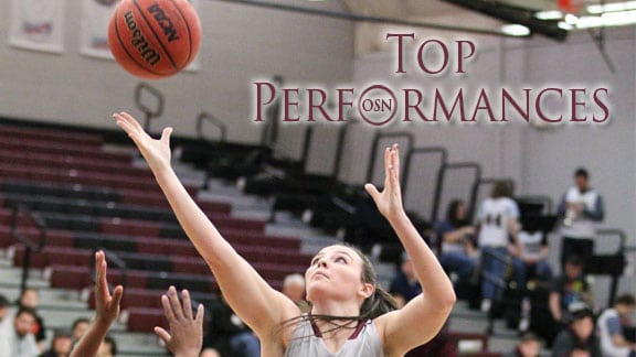 Top 10 WBB performances in January 2015
