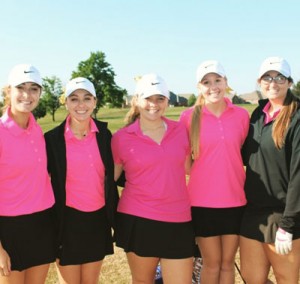 Stillwater girls golf team. Photo by Amy Daniel.
