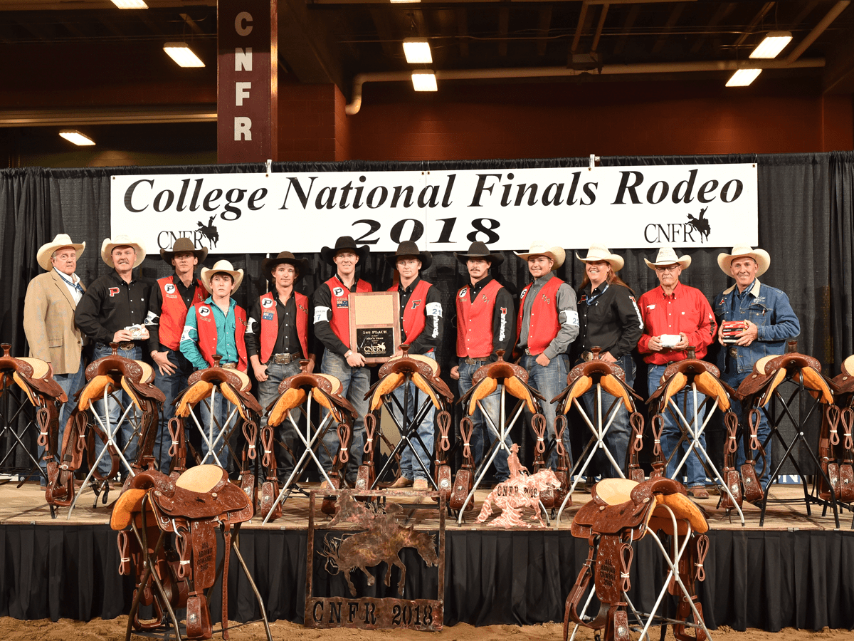 OPSU men's rodeo team wins consecutive national championships
